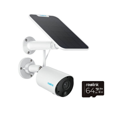 Reolink 2K Argus Eco WiFi AI Solar Kit +64GB
