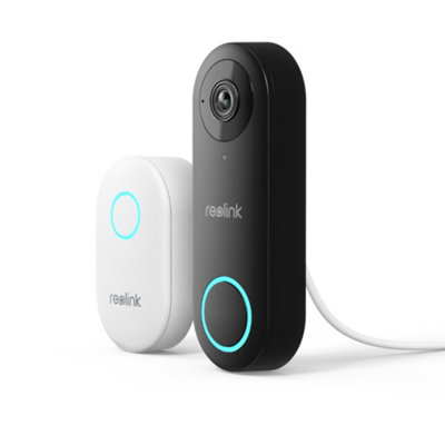 Reolink 2K+ PoE Smart AI powered detection, custom motion zone Video Doorbell & Chime