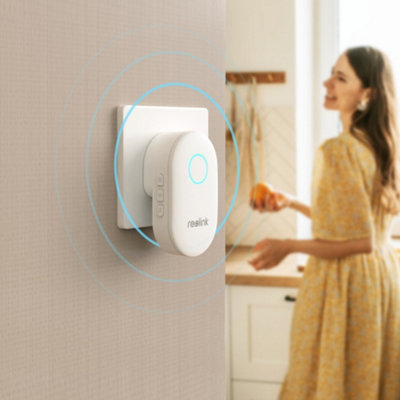 Reolink 2K+ PoE Smart AI powered detection, custom motion zone Video Doorbell & Chime