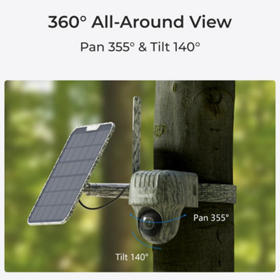 Reolink Go Series 4K PT Battery 4G LTE Outdoor Wildlife Camera with ...