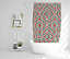 Repeated squares and rhombuses ornamental abstract Tribal motif (Shower Curtain) / Default Title