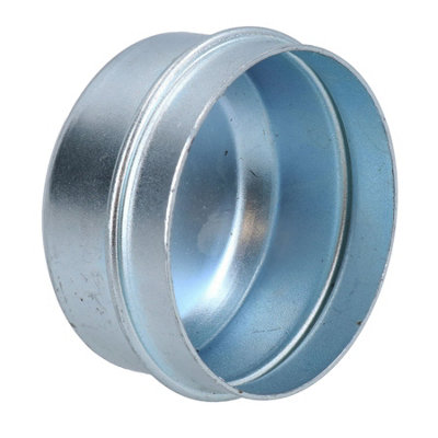 Replacement 50.5mm Metal Cap Wheel Hub Trailer Bearing Dust Cover