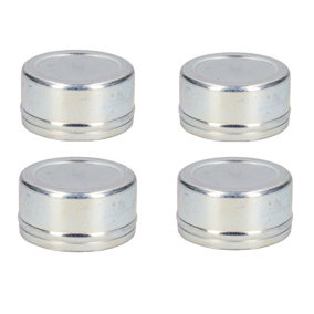 Replacement 55.5mm Dust Hub Cap Grease Cover for Alko Trailer Drums 4 Pack