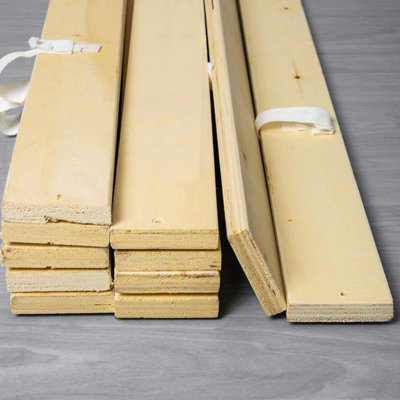 Double bed slats b&q discount