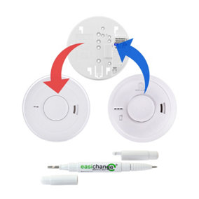Replacement for Ei164, Ei164RC and Ei164e Mains Powered Heat Alarms