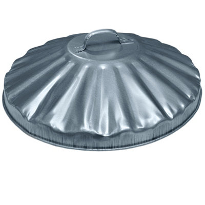 Replacement Metal Bin Lid for 85L 90L 95L Litre Steel Bin