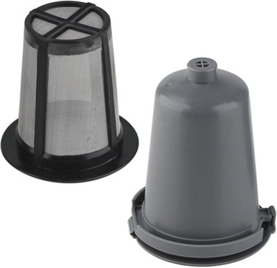 Reusable Coffee Filter Cup For Cuisinart - 2 Pack Gray BPA-Free Single Serve Pod Replacement
