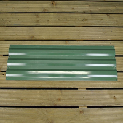 Replacement Side Panel for Green Metal Raised Bed