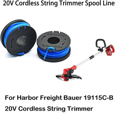 Replacement String Trimmer Line Compatible with Harbor Freight Bauer ...