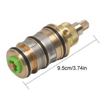 1X Thermostatic Shower Mixer Valve Cartridge – Replacement Repair Part For Bar Valves, Unbranded