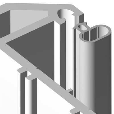 Replacement UPVC Gasket Seal Draught Excluder White Rubber Energy