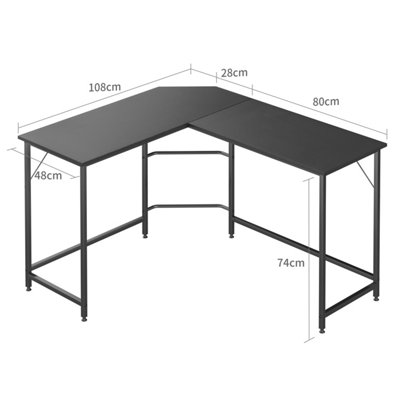 Corner desk new arrivals 80cm