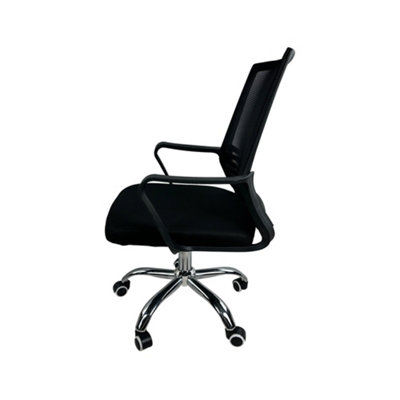 Simple black deals desk chair