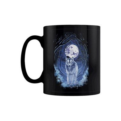 Requiem Collective Benithe Wolf Mug Black/Blue (One Size)