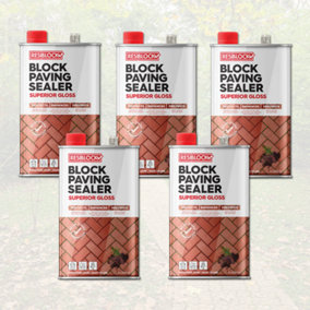 Resiblock Superior Gloss - 25L - The world's leading Block Paving Sealer
