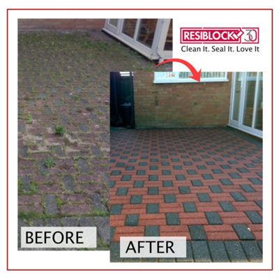 Resiblock Superior Matt - 5L - World Leading Block Paving Sealer with a ...