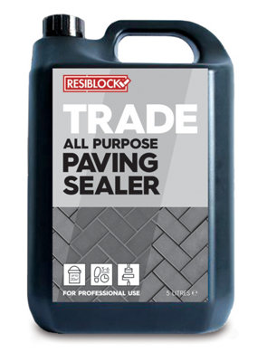 Resiblock Trade - 5L (Professional Block Paving & Stone Sealer). Sand ...