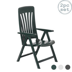 Plastic garden chairs online b&q