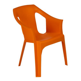 Resol - Cool Garden Dining Chair - Orange