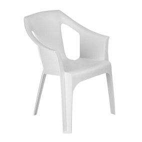 Plastic garden chairs deals b&q