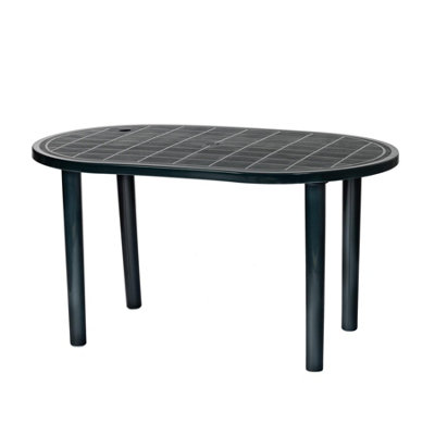 Resol Gala 4 Seater Garden Dining Table - Green