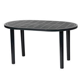 Resol - Gala 4 Seater Garden Dining Table - Grey