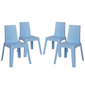 Plastic garden chairs b&q hot sale