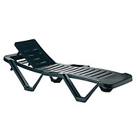 Resol - Master 5 Position Sun Loungers - Green - Pack of 30