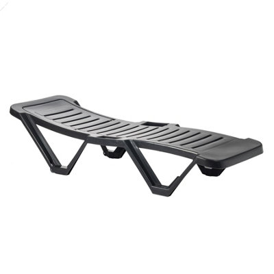 Resol - Master 5 Position Sun Loungers - Grey - Pack of 2 - 4