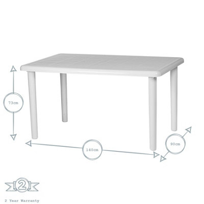 Resol - Olot 6 Seater Dining Table - Grey - 3