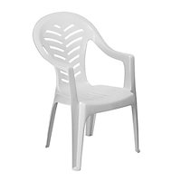 Resol - Palma Garden Dining Chair - White
