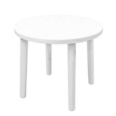 Resol - Tossa 4 Seater Garden Dining Table - White