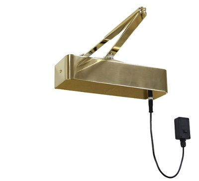 Responder 24 Electromagnetic EN 4 Door Closer, Hold Open + Swing-Free modes, comes with Semi-radius Cover and Flatbar Armset Price Comparisons | Compare The Build