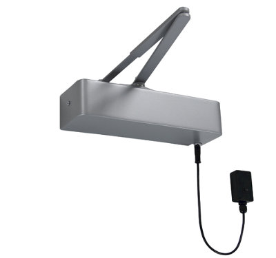 Responder 24 Electromagnetic EN 4 Door Closer, Hold Open + Swing-Free modes, comes with Semi-radius Cover and Flatbar Armset Price Comparisons | Compare The Build