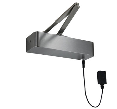 Responder 24 Electromagnetic EN 4 Door Closer, Hold Open + Swing-Free modes, comes with Semi-radius Cover and Flatbar Armset Price Comparisons | Compare The Build
