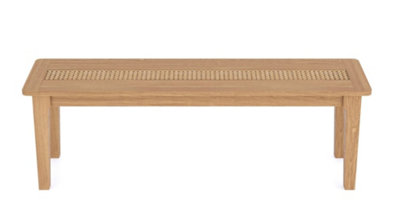 Rest Relax Alderley Oak Dining Bench Beige