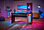 Rest Relax Avatar Gaming Desk with RGB LED Lights