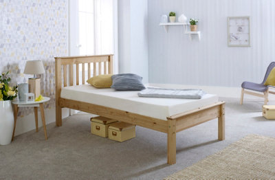 Rest Relax Colwick Solo Shaker Style Wooden Bed - 3ft Single
