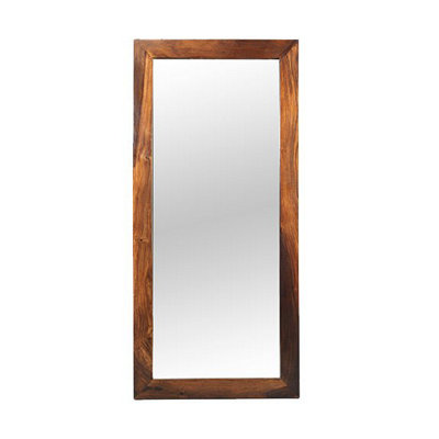 Rest Relax Havana Sheesham Wood Tall Mirror Brown