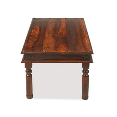 Rest Relax Jaipur Sheesham Thakat Coffee Table 120cm Wide Brown