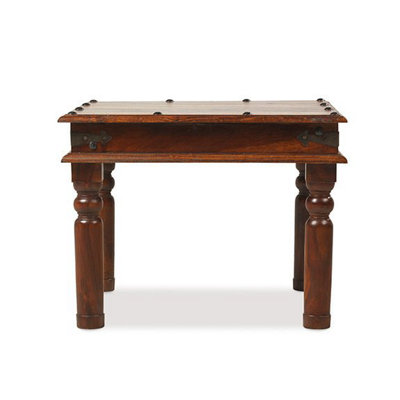 Rest Relax Jaipur Sheesham Thakat Coffee Table 60cm Wide Brown