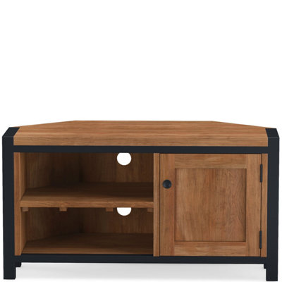 Rest Relax Sierra Acacia Corner TV Unit Brown