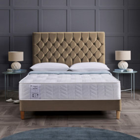 Rest Relax Sleep Meadow Tufted Classic Ortho Orthopaedic Sprung Mattress