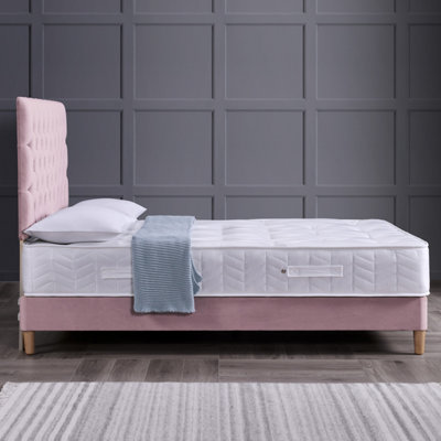 Rest Relax Sleep Onyx Tufted Reflex Ortho Orthopaedic Sprung Mattress