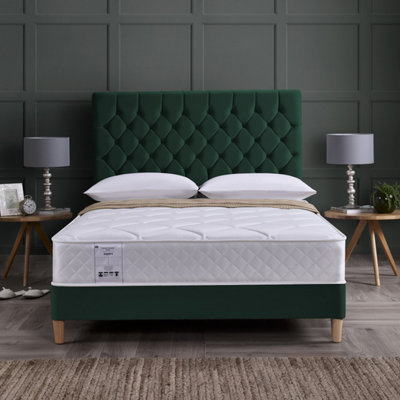 Rest Relax Sleep Poppy Quilted Coil Sprung Mattress