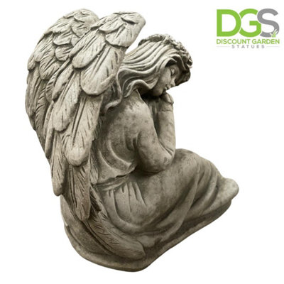 Resting Angel Stone Garden Ornaments