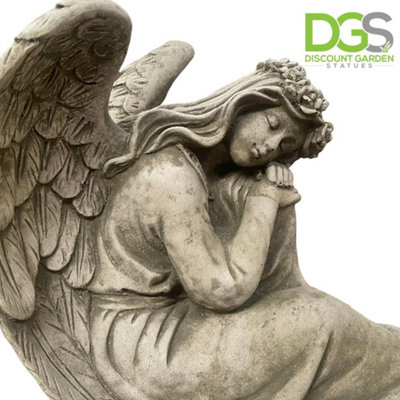Resting Angel Stone Garden Ornaments