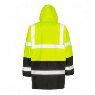 Result Adults Unisex Core Motorway Two Tone Safety Jacket
