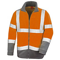 Result Core Mens Reflective Safety Micro Fleece Jacket