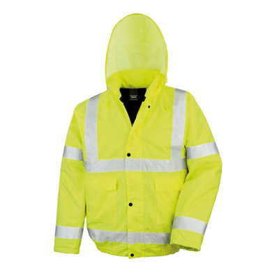 Result Core Unisex Adult High-Vis Winter Blouson Jacket